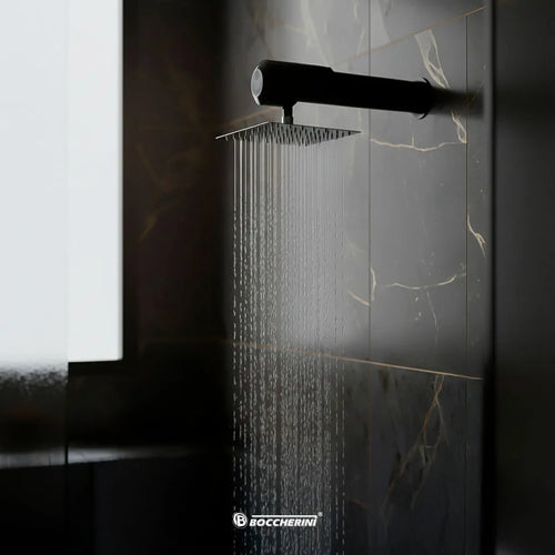 Ducha Horizontal Lusso Negra 110V