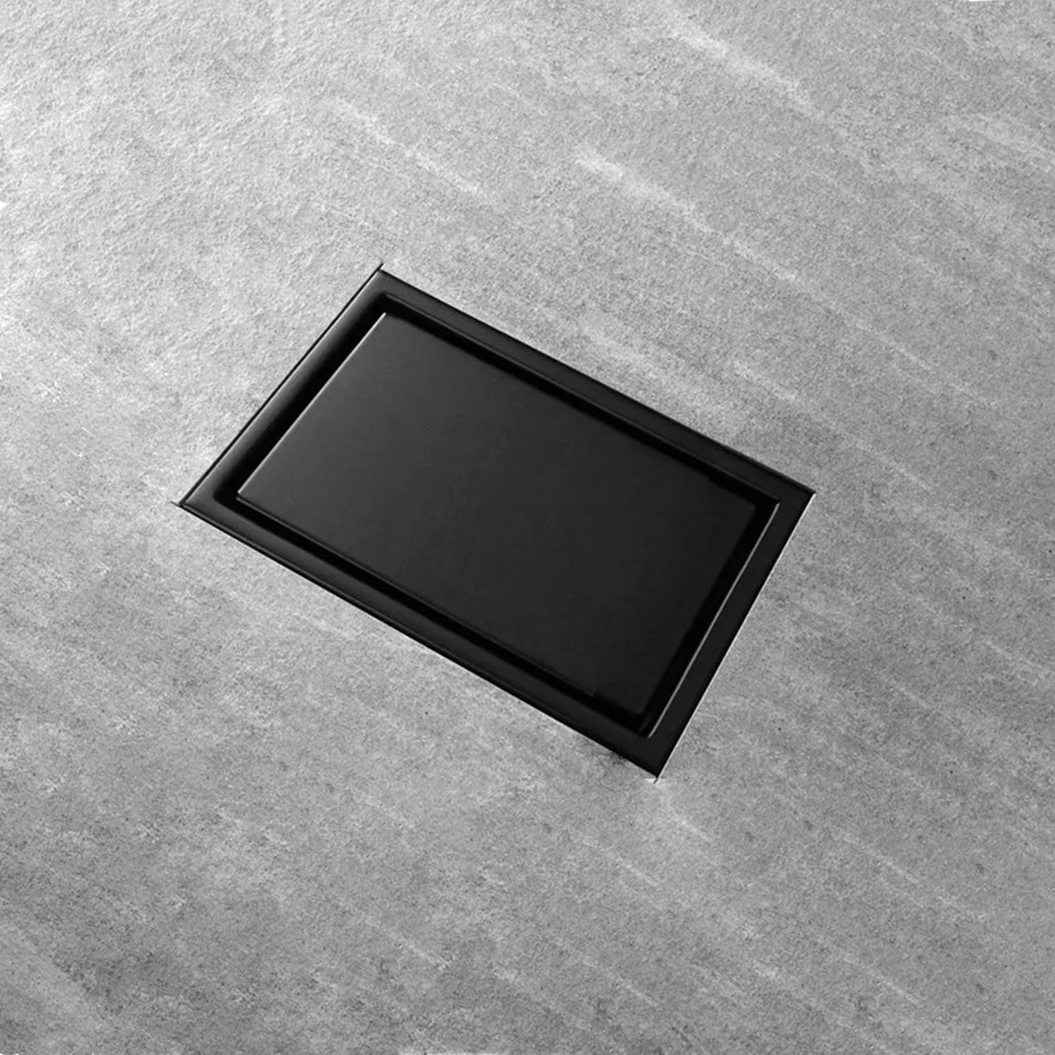 Sifon de Rejilla Invisible 20 CM con Filtro Anti-Olor