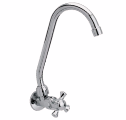 Llave Lavaplatos De Pared Agua Fria