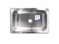 Lavaplatos 60x40 De Empotrar Atlantis En Acero Inoxidable