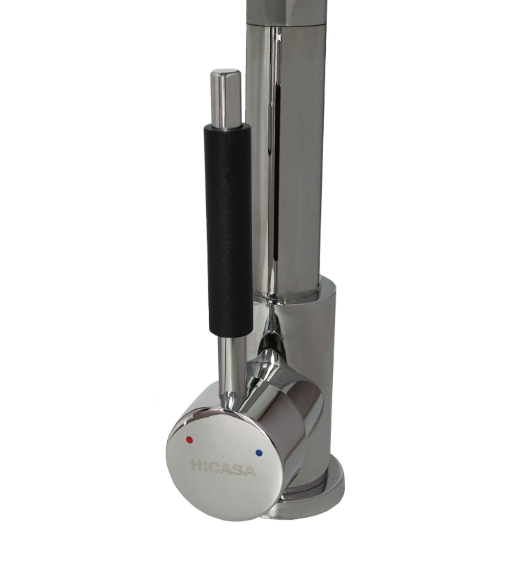 Griferia Cuello Extendible Monocontrol Cocina En Acero