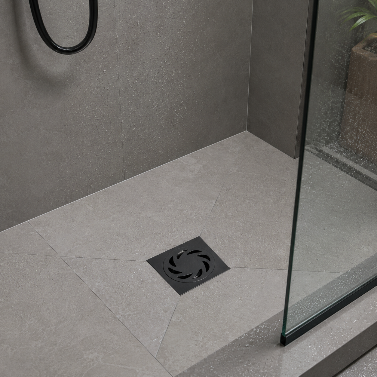Rejilla 10x10 Tipo Grival Antiolor Magnético en Plástico Negro