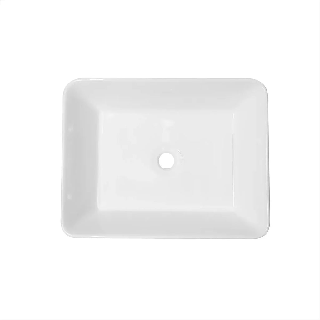 Lavamanos Rectangular Blanco 37x49