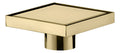 Rejilla Invisible 10x10 Tipo Antiolor en Acero Dorado