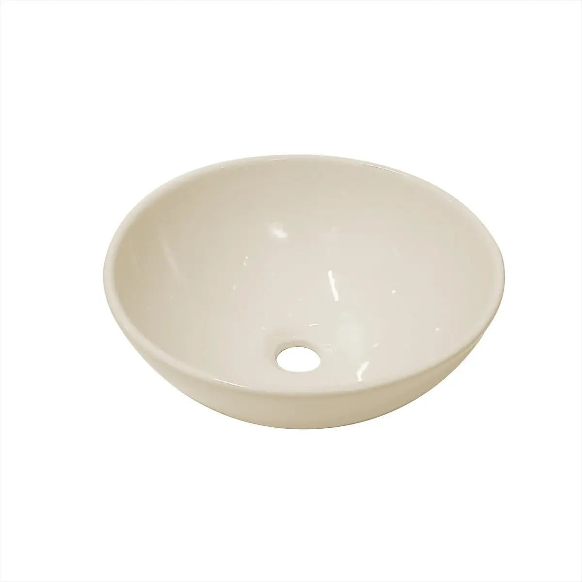 Lavamanos Redondo Beige 32 Cm