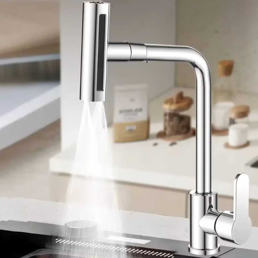 Grifo De Cocina En Cascada Con 4 Modos