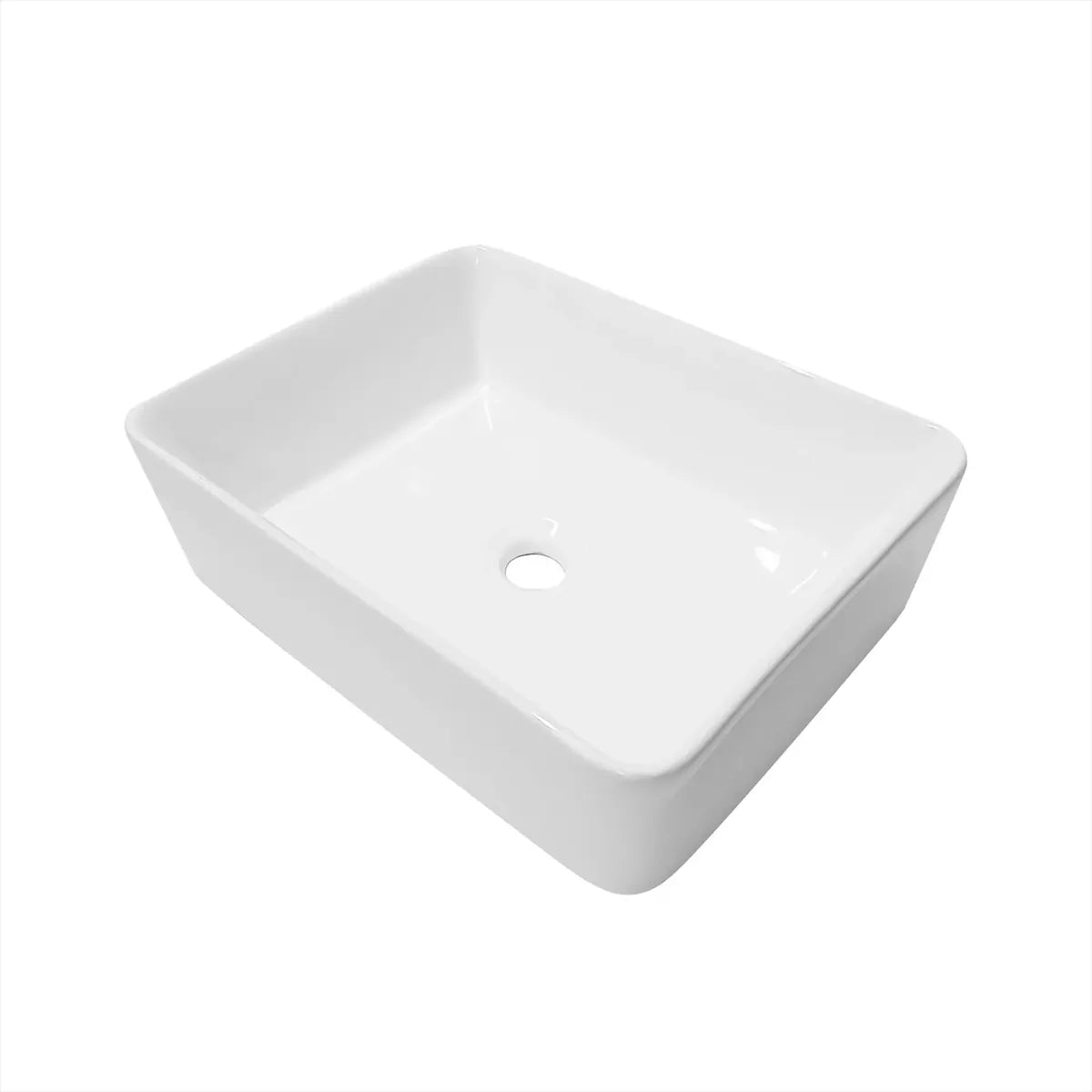 Lavamanos Rectangular Blanco 37x49