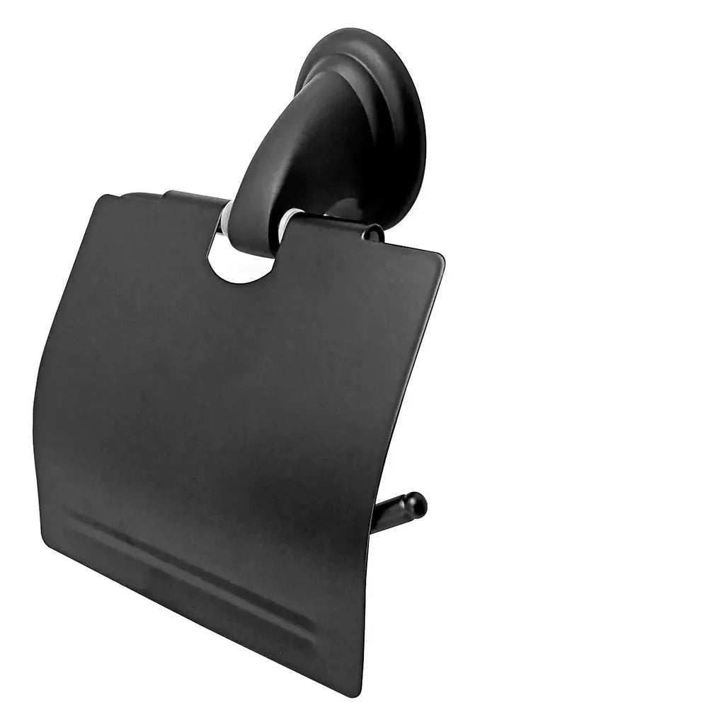 Set de Accesorios Negro con dispensador x6 Piezas