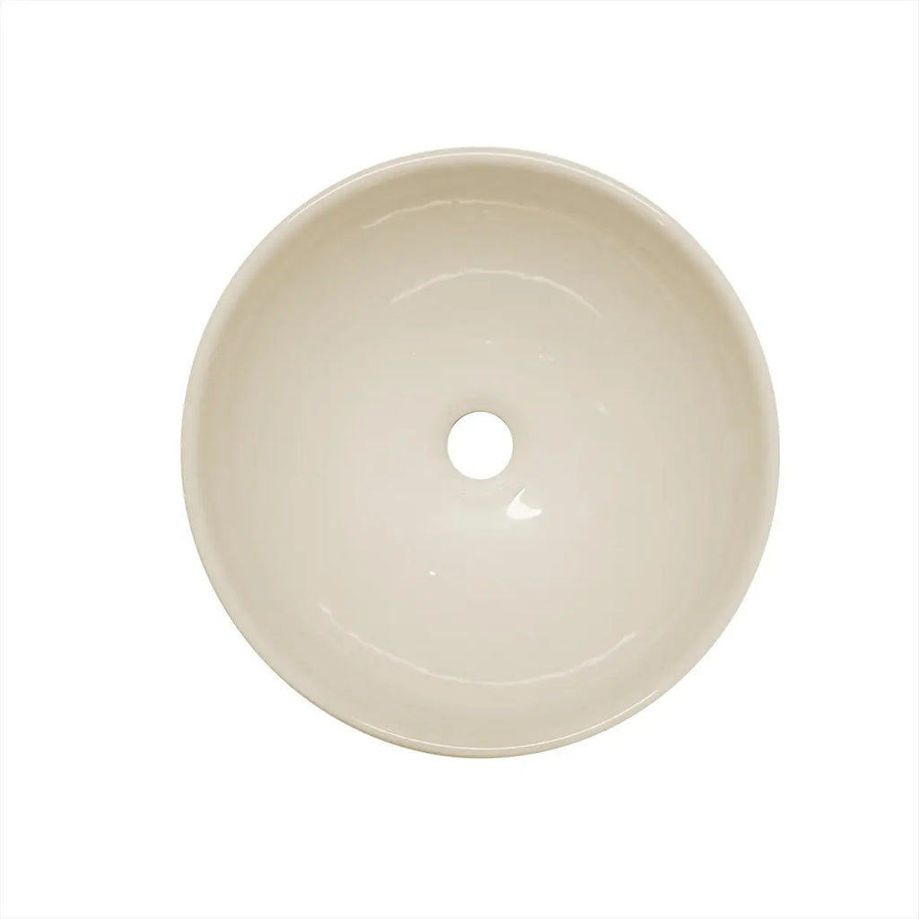 Lavamanos Redondo Beige 32 Cm