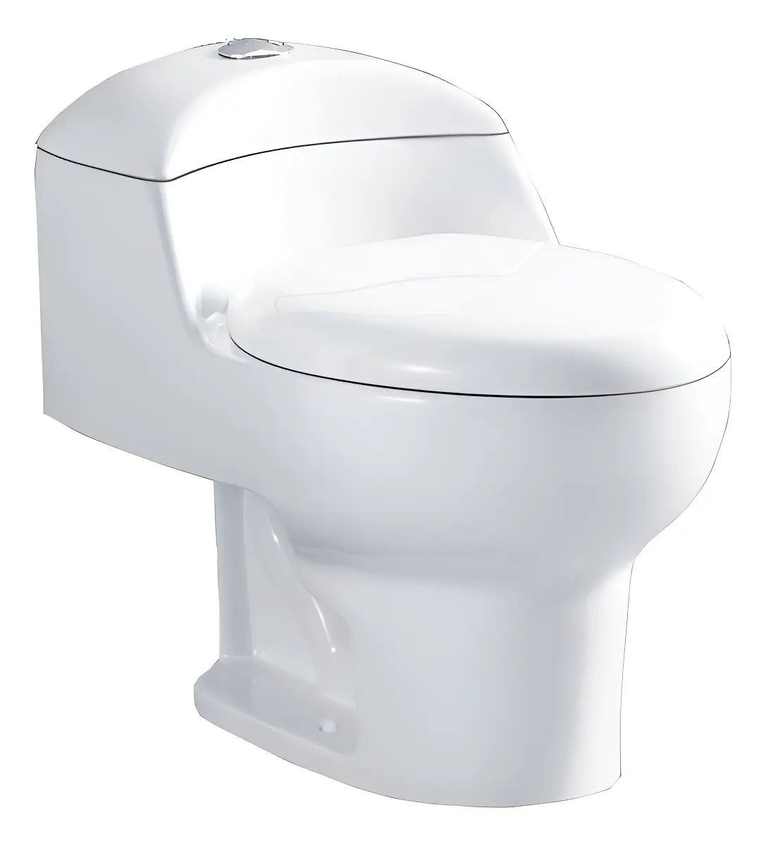 Sanitario One Piece Elegance Blanco con Descarga Ahorradora de 4.8 Litros