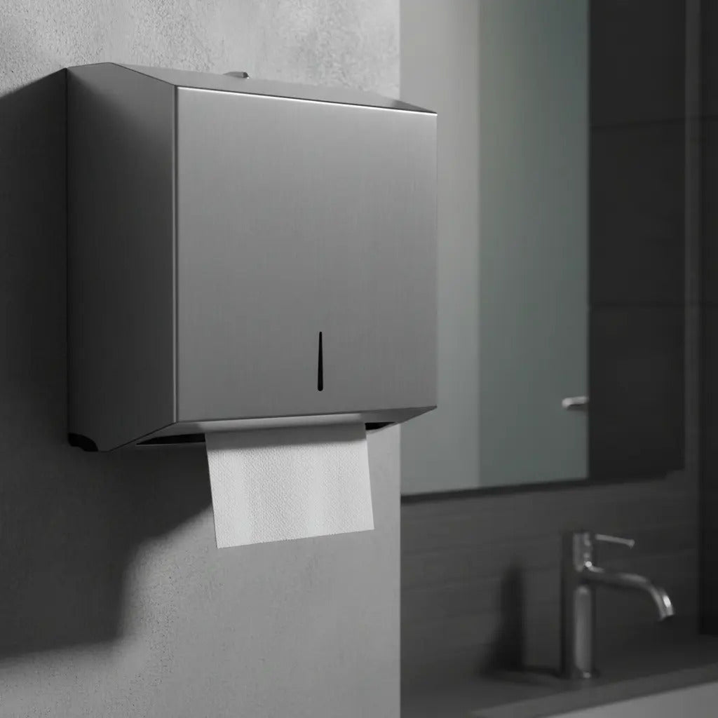 Dispensador de Toallas para Manos en Acero Inoxidable