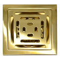 Rejilla 10x10 Antiolor Magnético en Bronce Dorada