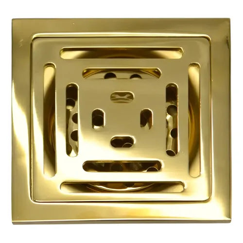 Rejilla 10x10 Tipo Grival Antiolor Magnético en Bronce