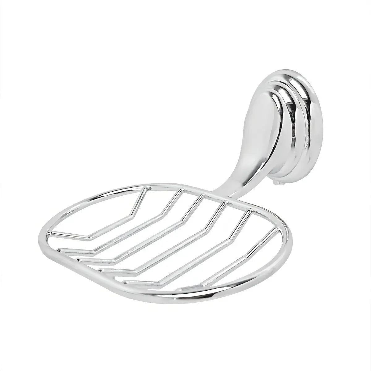 Set de Accesorios Redondo x6 Piezas Cromado con Dispensador