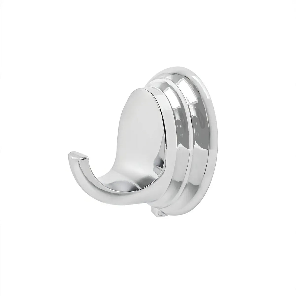 Set de Accesorios Redondo x6 Piezas Cromado con Dispensador
