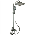 Columna de ducha con teclado gun metal