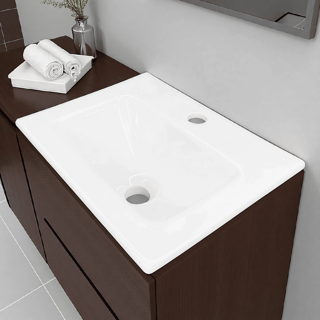 Placa de Lavamanos 30x40 blanca