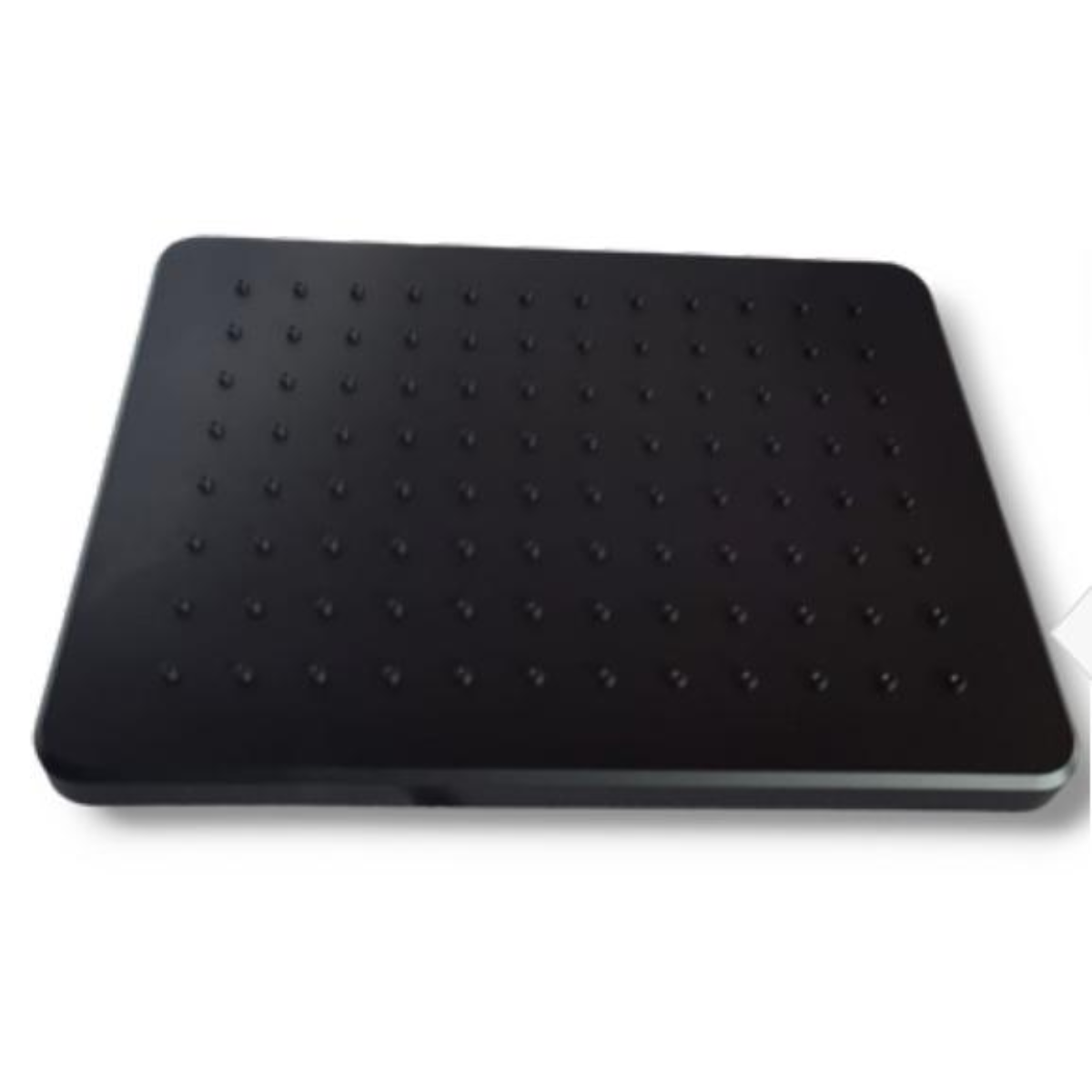 Regadera de Techo Rectangular 20 x 25 cm en ABS Negra
