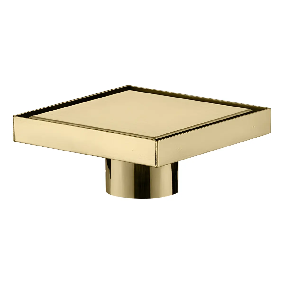 Rejilla Invisible 10x10 Tipo Antiolor en Acero Dorado