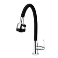 Llave Lavaplatos Flexible Encauchetado Palanca