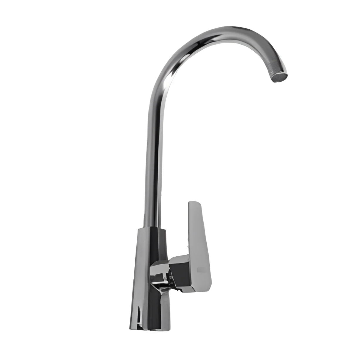Llave Mezclador Monocontrol Lavaplatos Base Hexagonal