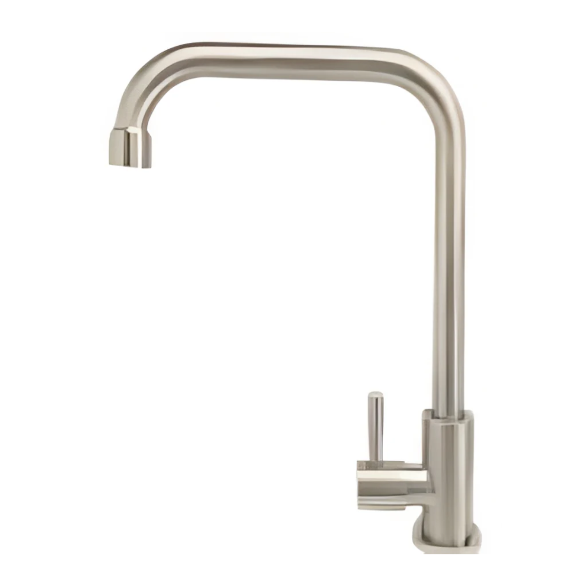 Llave Lavaplatos Recto Satinada Agua Fria