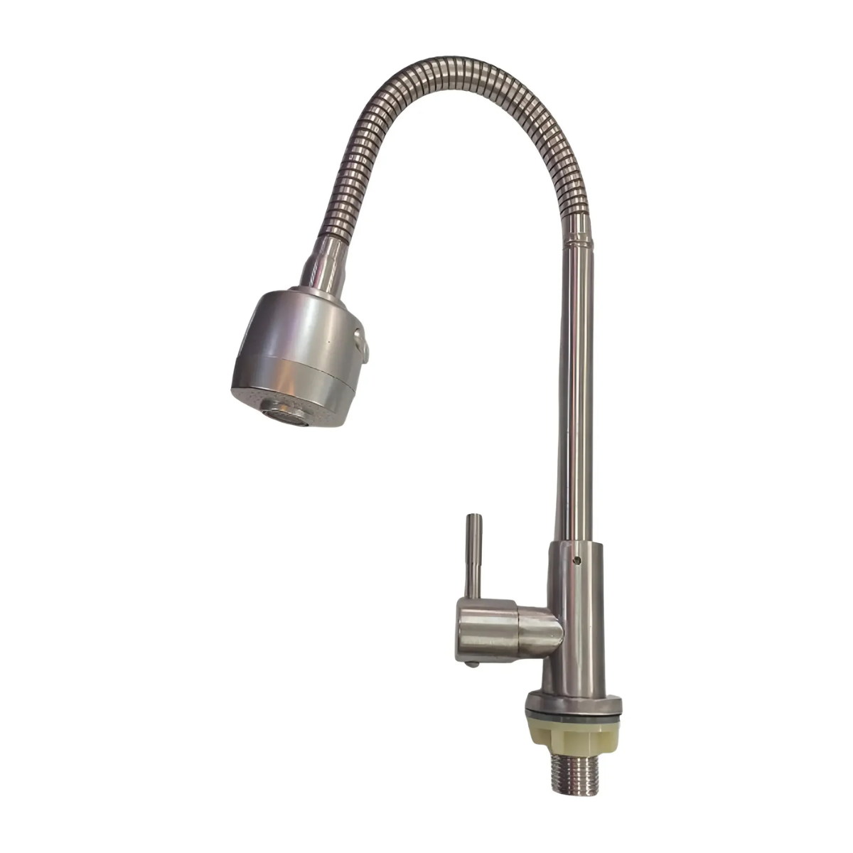 Llave Lavaplatos Flexible - Plateada - Satinada