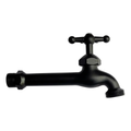 Llave de Jardín de Pared Negro Mate 1/2" x Salida 3/4"