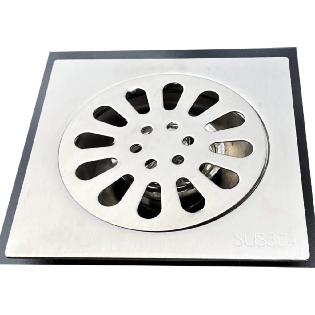 Rejilla 10x10 Tipo Antiolor en Acero tipo flor