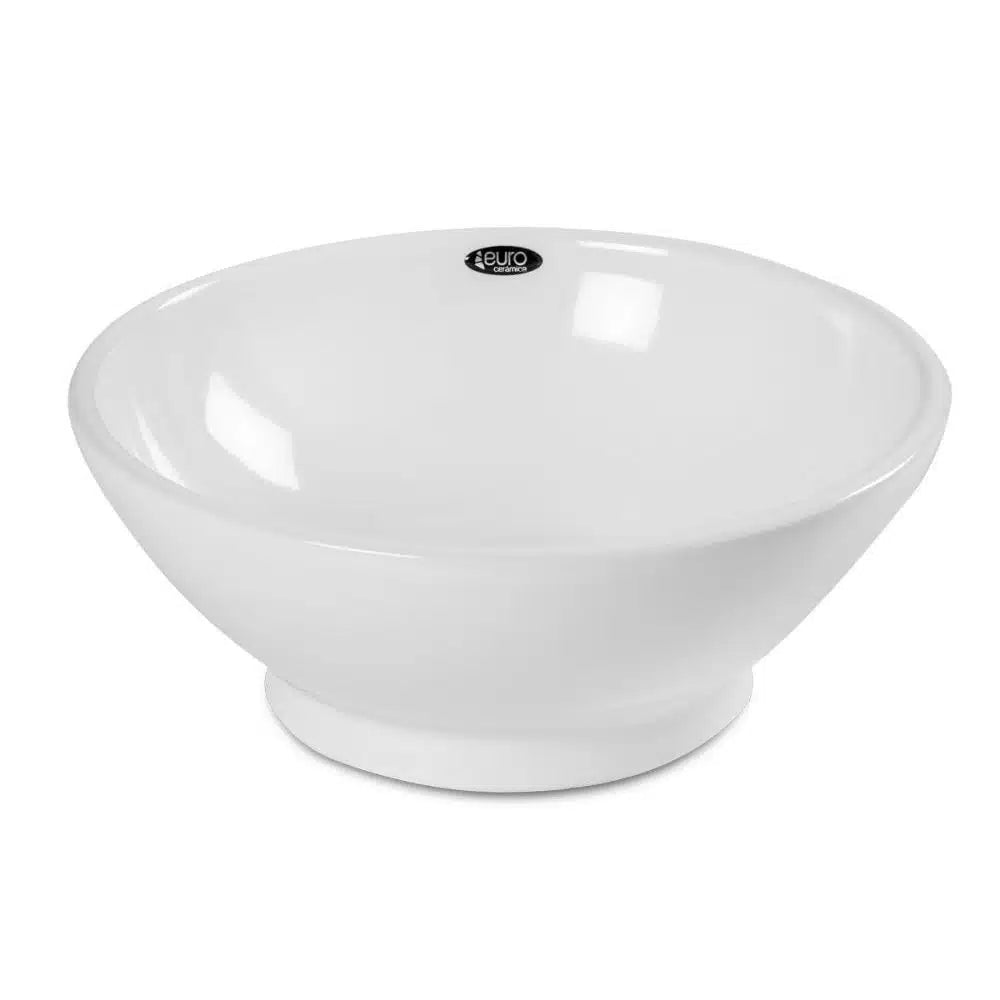 Lavamanos Redondo Blanco 36 cm Sabina