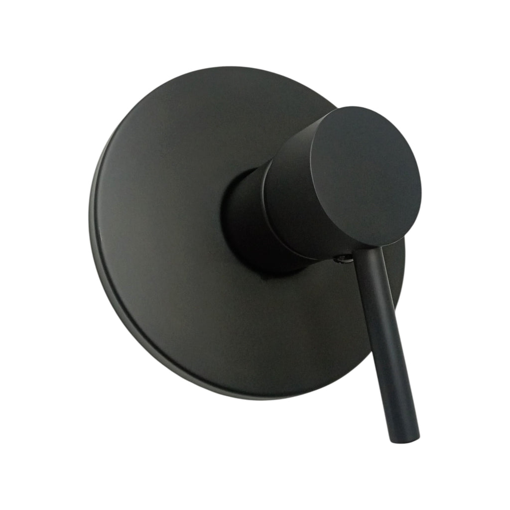 Kit de Baño Completo Negro Mate: Ducha, Grifería y Rejilla 30 cm