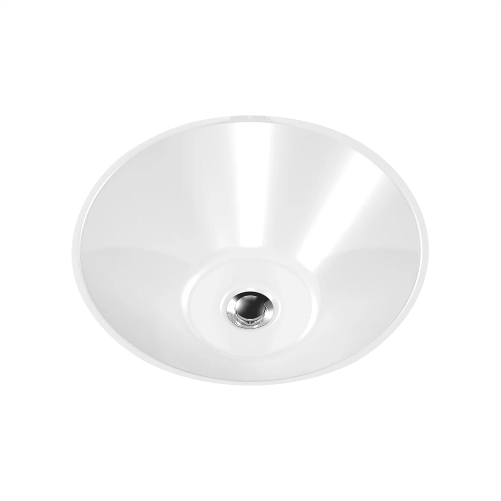 Lavamanos Redondo Blanco 42 Cm Alamo