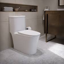 Sanitario One Piece Blanco con Asiento de Cierre Suave