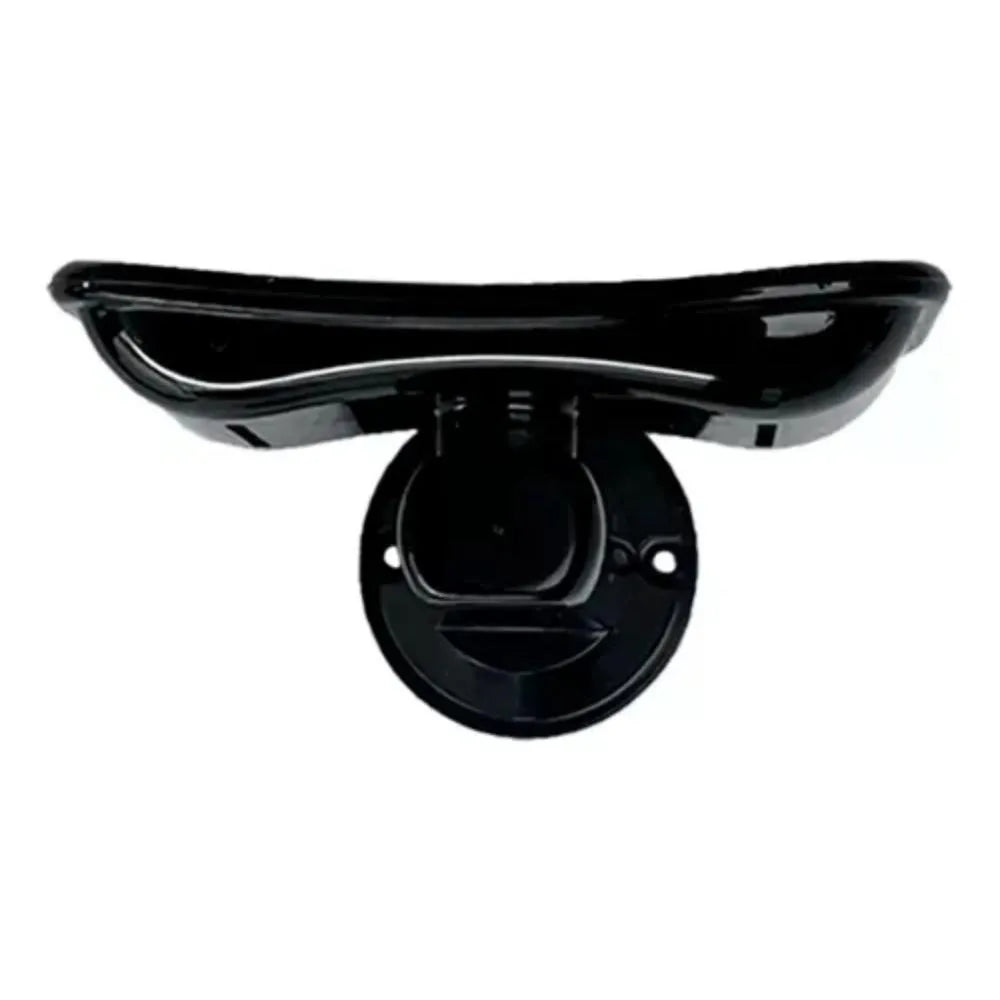 Juego De Accesorios Plástico Para Baño Color Negro X6