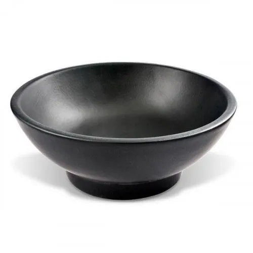 Lavamanos Redondo Negro Mate 36 cm Sabina