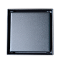 Rejilla Invisible 10x10 Tipo Antiolor en Acero Negro
