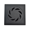 Rejilla 10x10 Tipo Grival Antiolor Magnético en Plástico Negro