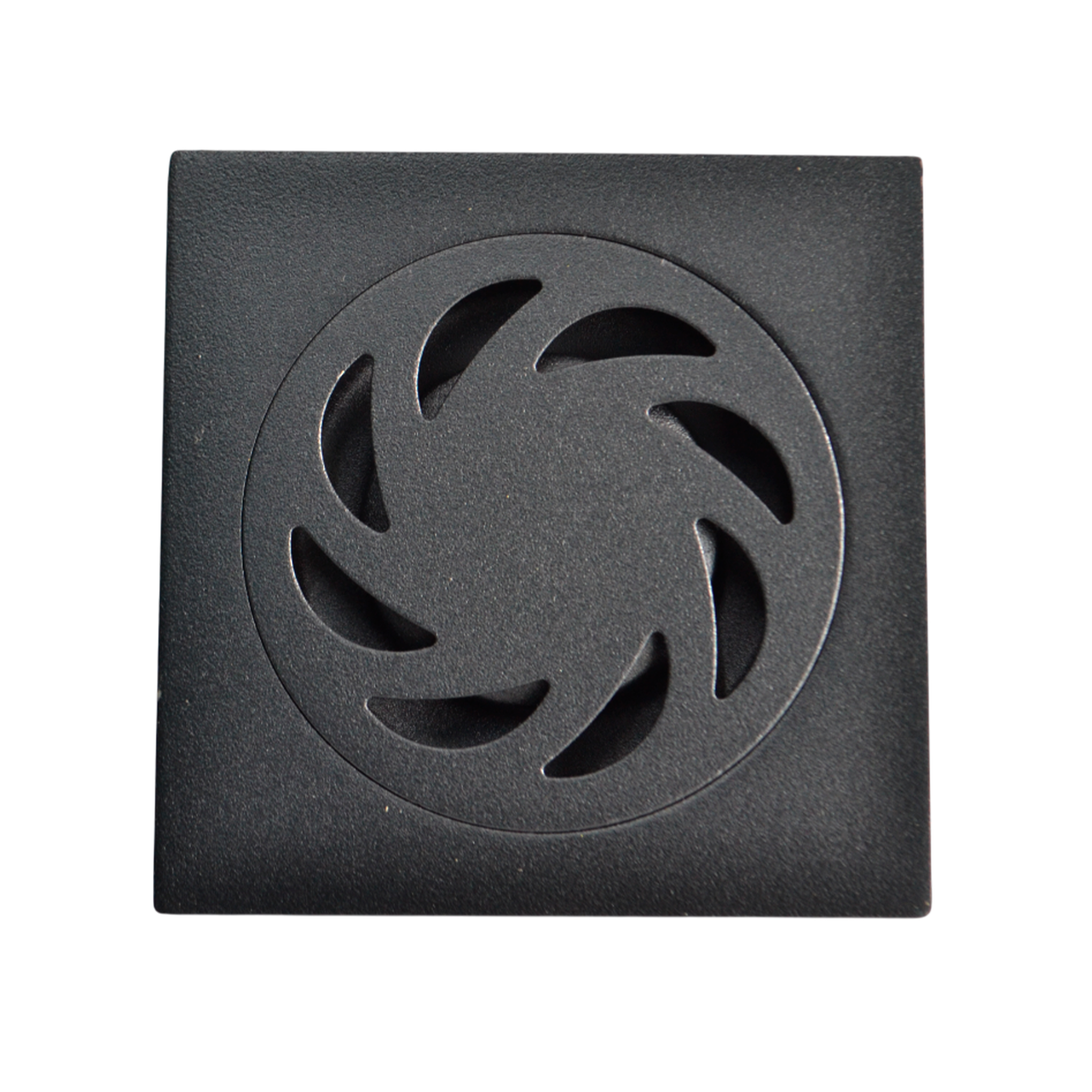 Rejilla 10x10 Tipo Grival Antiolor Magnético en Plástico Negro