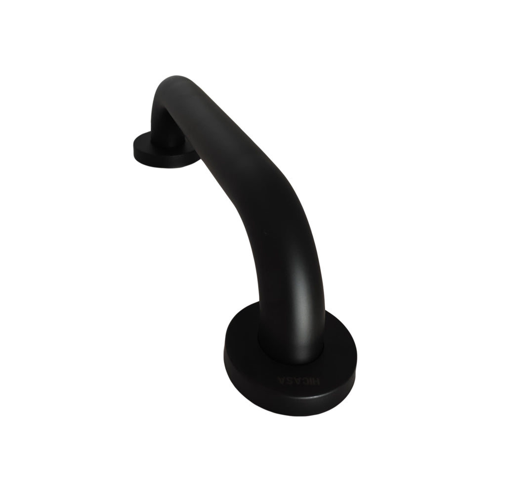 Barra de Seguridad Negro para Baño 30cmX3CM En Acero Inoxidable