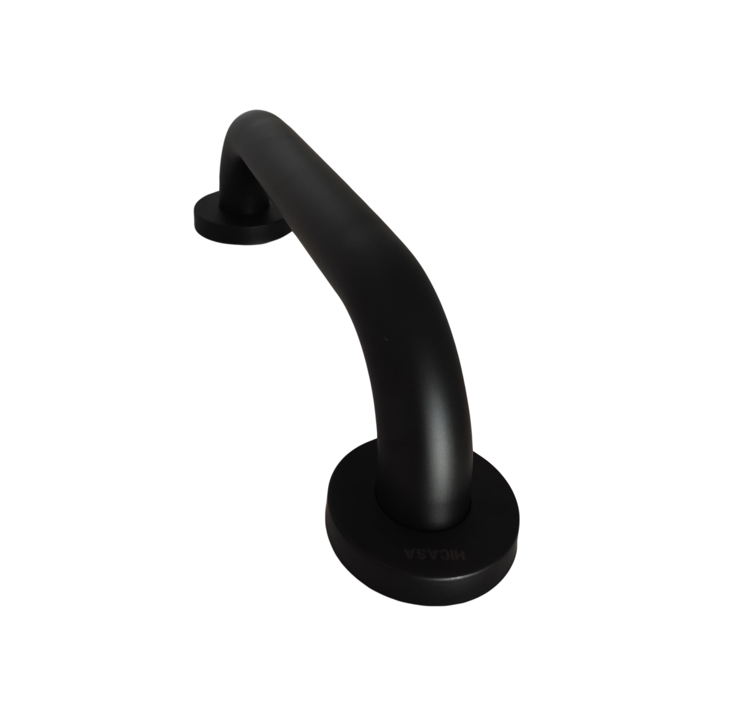 Barra de Seguridad Negro para Baño 30cmX3CM En Acero Inoxidable