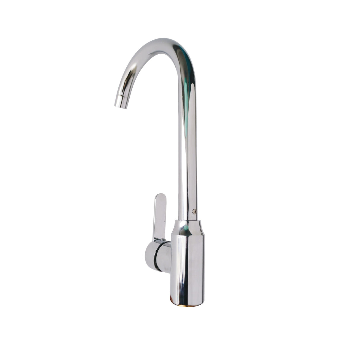 Griferia Monocontrol Cuello Cisne Cocina En Acabado Cromado