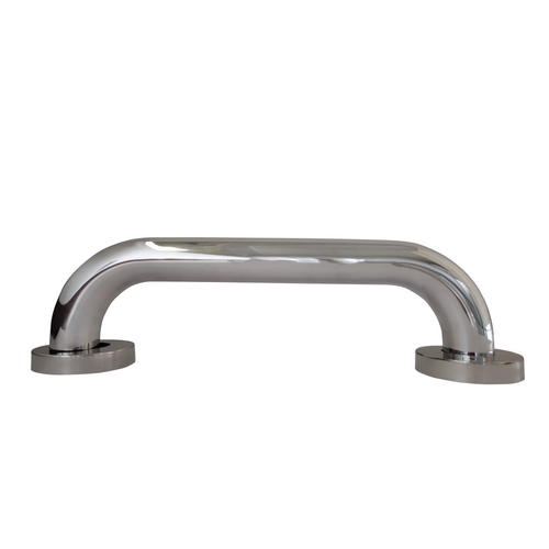 Barra de Seguridad para Baño Cromado 30cmX3CM En Acero Inoxidable