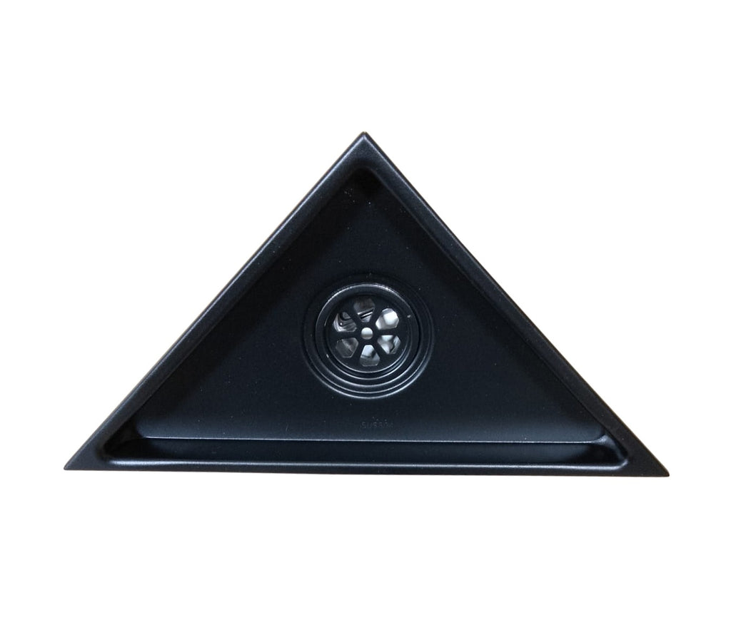 Rejilla Esquinera 20x28 Antiolor en Acero Negro