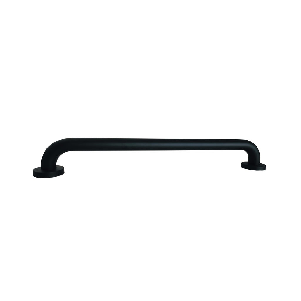 Barra de Seguridad Negro para Baño 60cmX3CM En Acero Inoxidable