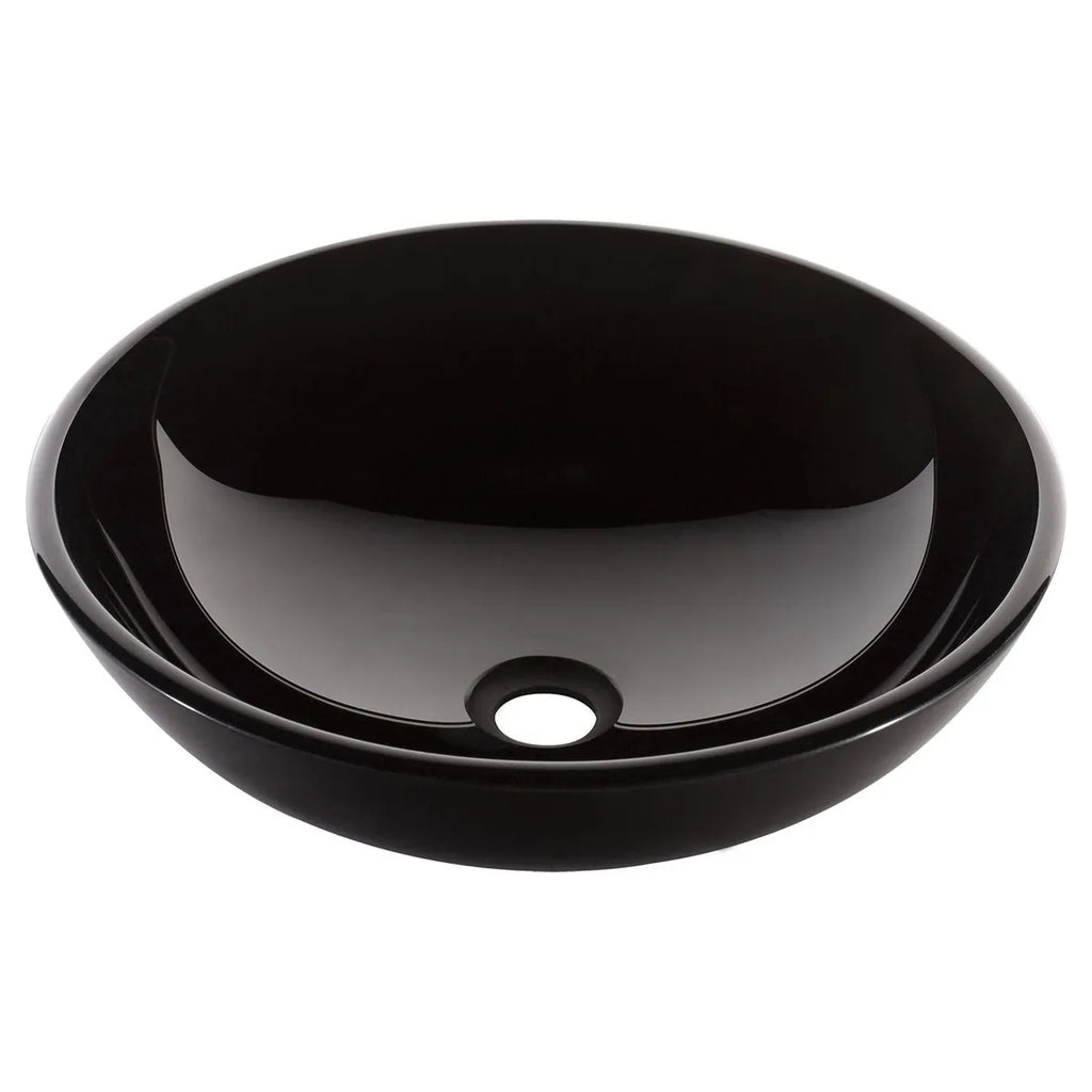 Lavamanos Redondo Negro 32 Cm