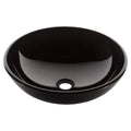 Lavamanos Redondo Negro 32 Cm