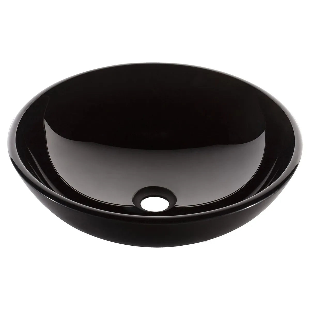 Lavamanos Redondo Negro 32 Cm