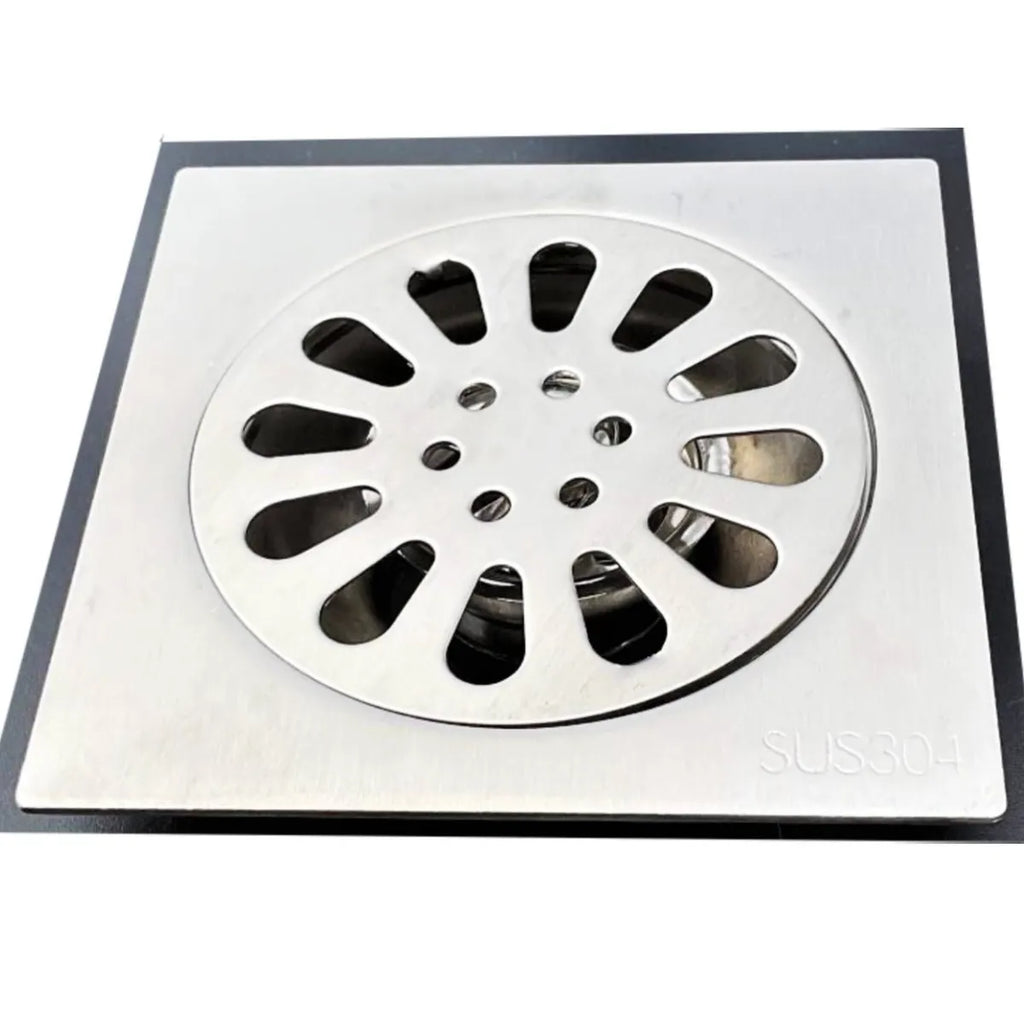 Rejilla 10x10 Tipo Antiolor en Acero tipo flor