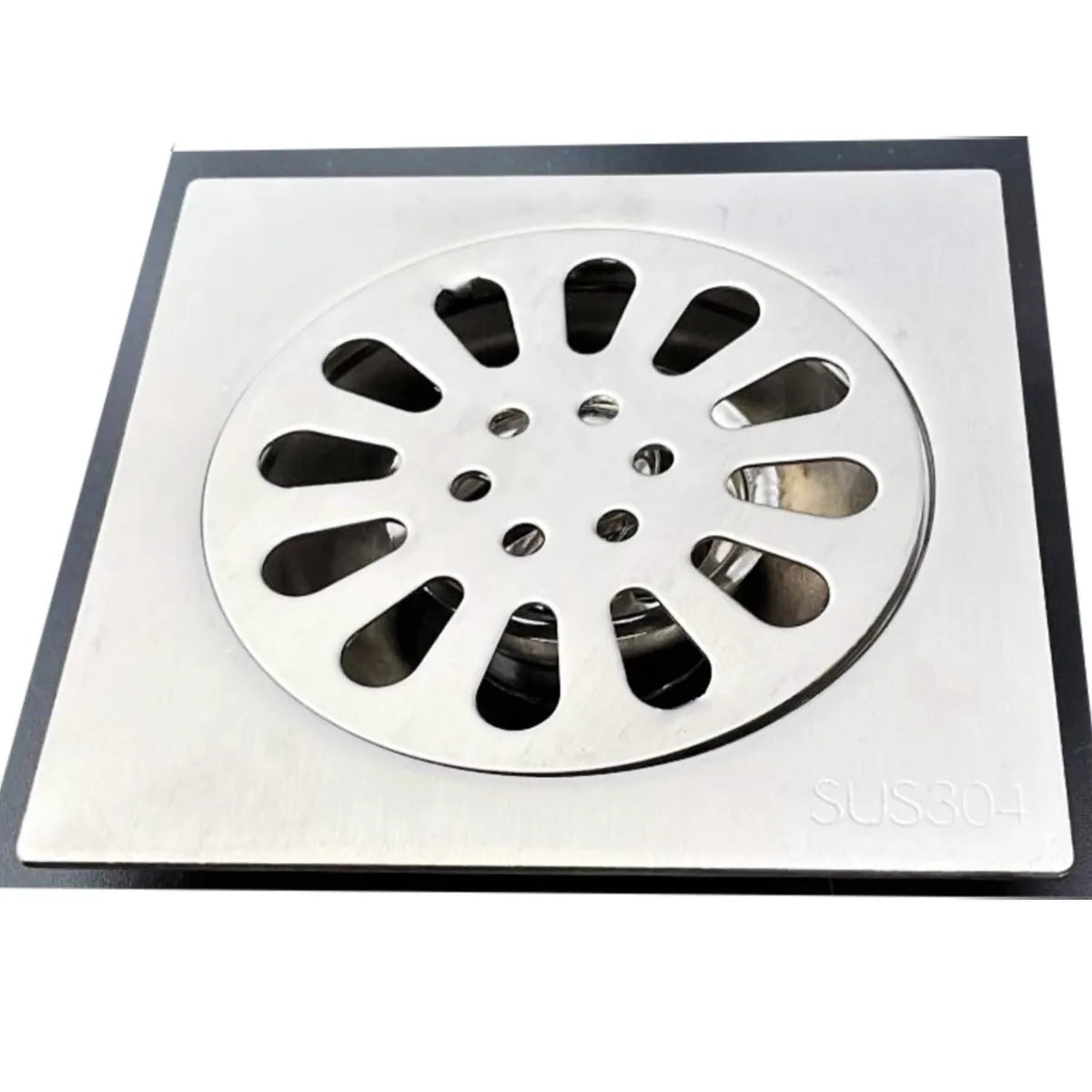 Rejilla 10x10 Tipo Antiolor en Acero tipo flor