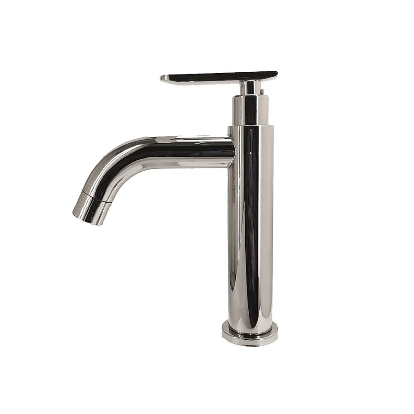 Grifo para Lavabo de Agua Fría Pico Curvo Sencilla